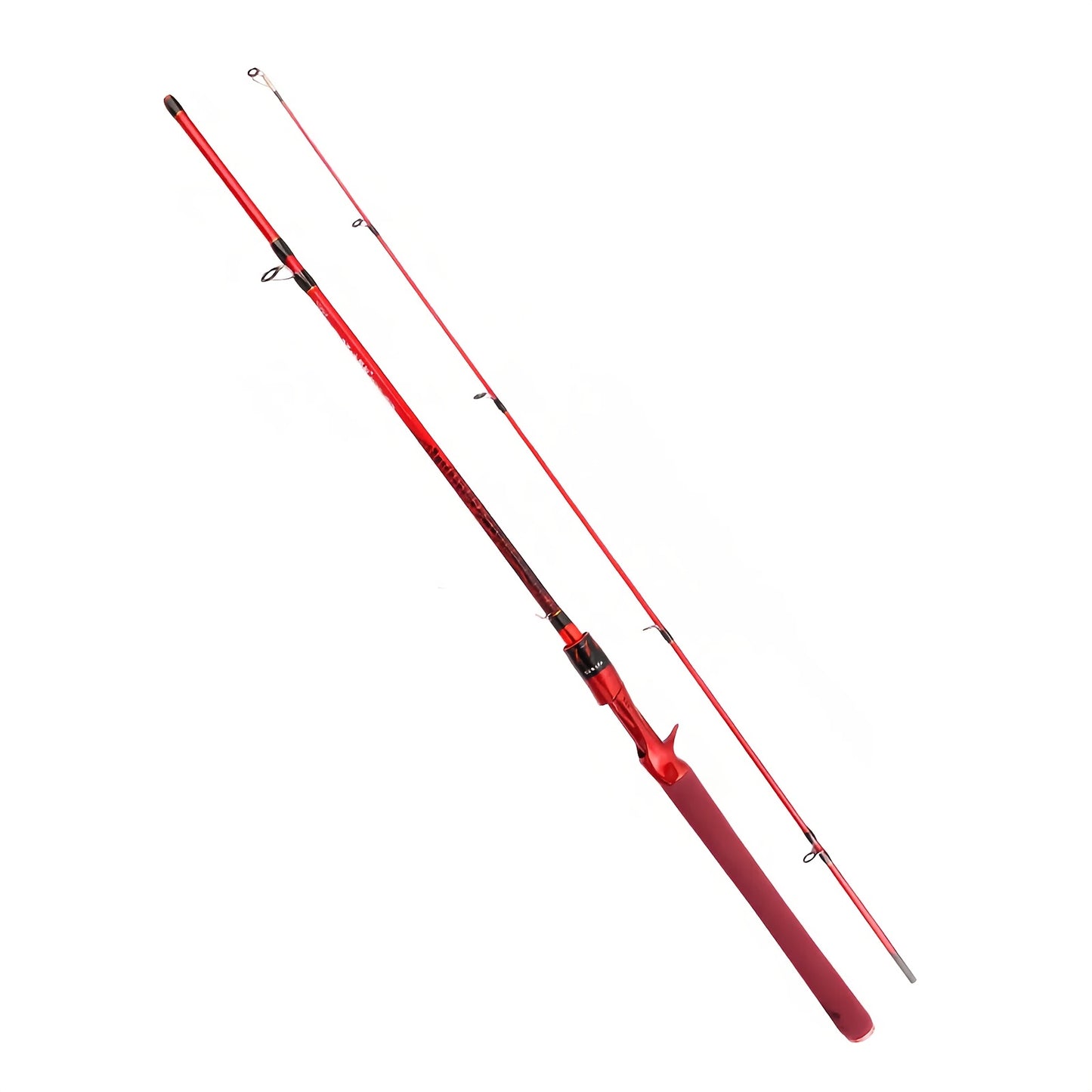 Carbon Fiber Fishing Rod - 180cm (70.9") - Medium-Light, Medium-Fast Action - Comfort EVA Grip
