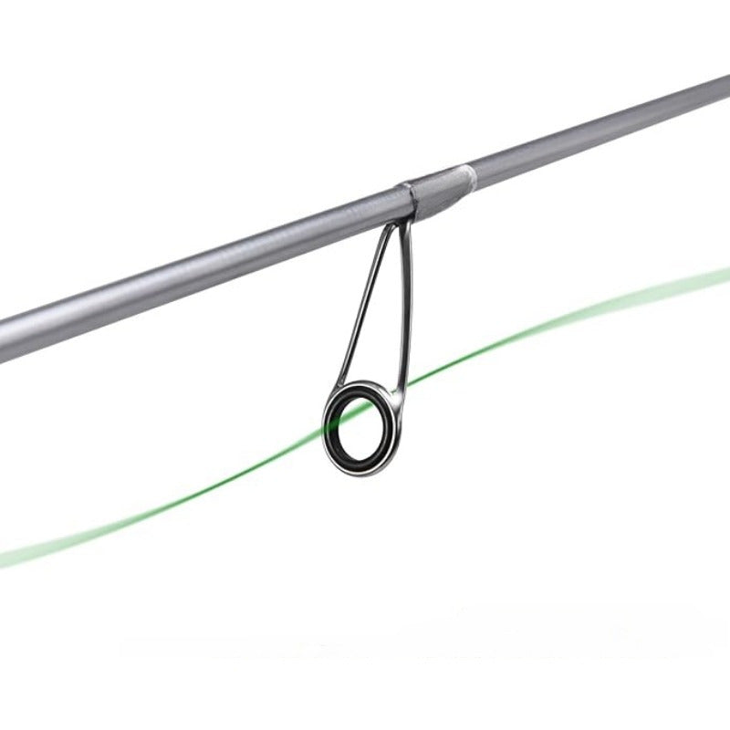 Silvery Carbon Fiber Lure Rod - 70.9" | M Power | Medium-Fast | All-Water