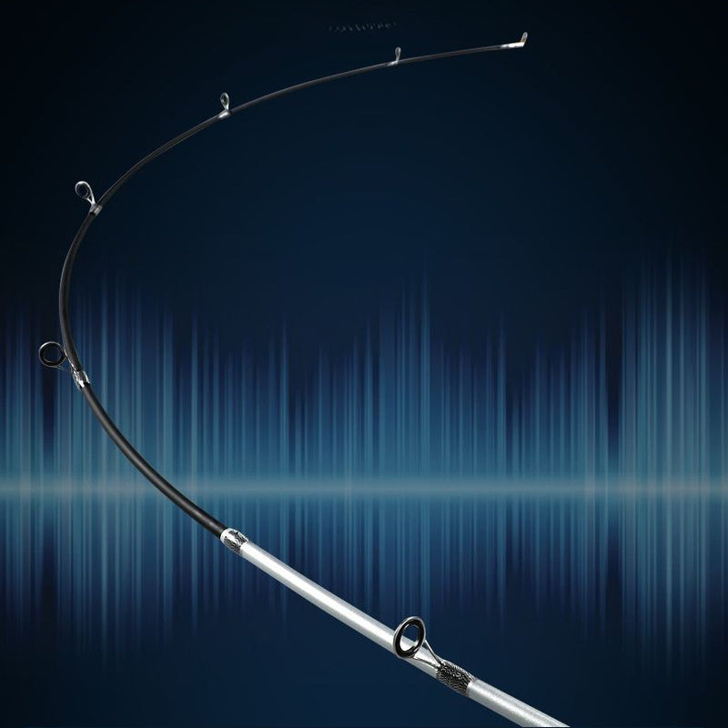 Silver 6-Layer Carbon Fishing Rod - 180cm (70.9") - Ultra-Light - All-Water