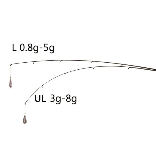 71" Black Gold Travel Fishing Rod | Carbon Fiber | Fast Action | Gift-Ready