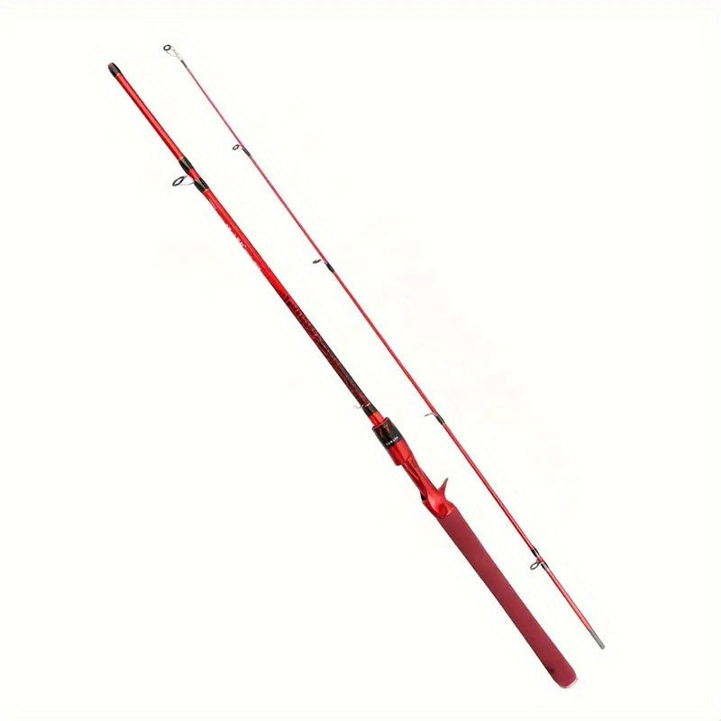 70.9" Carbon Fiber Fishing Rod | Ultralight | 2-Piece | Dual Water | EVA Grip + Ceramic Guides