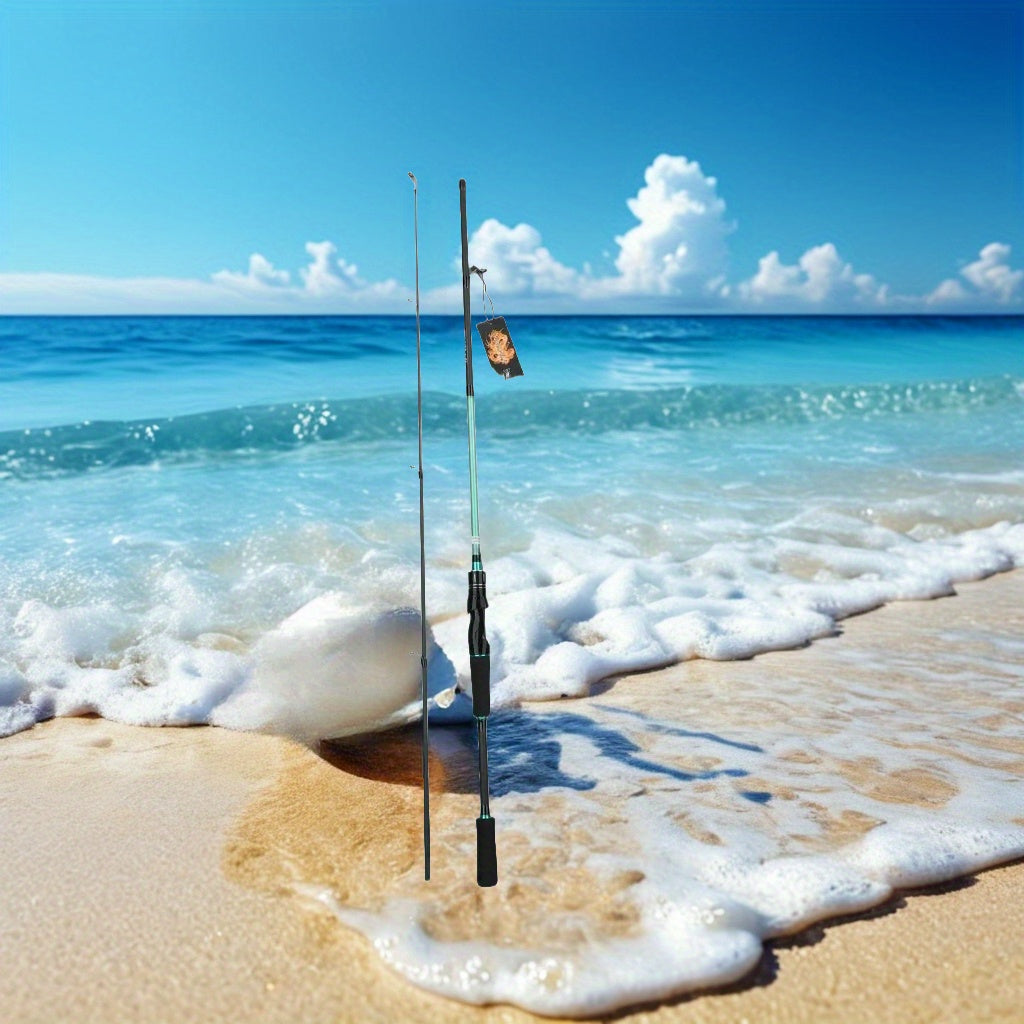 71" Carbon Fishing Rod | Medium-Fast Action | Saltwater-Ready | Comfort Grip