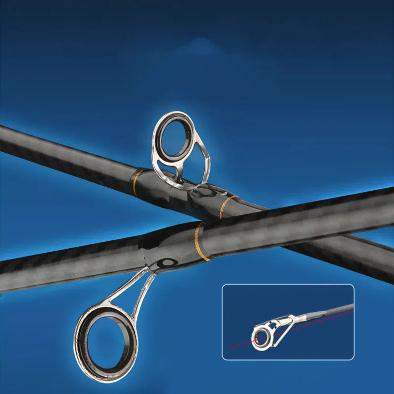71" Carbon Fishing Rod | Medium-Fast Action | Saltwater-Ready | Comfort Grip