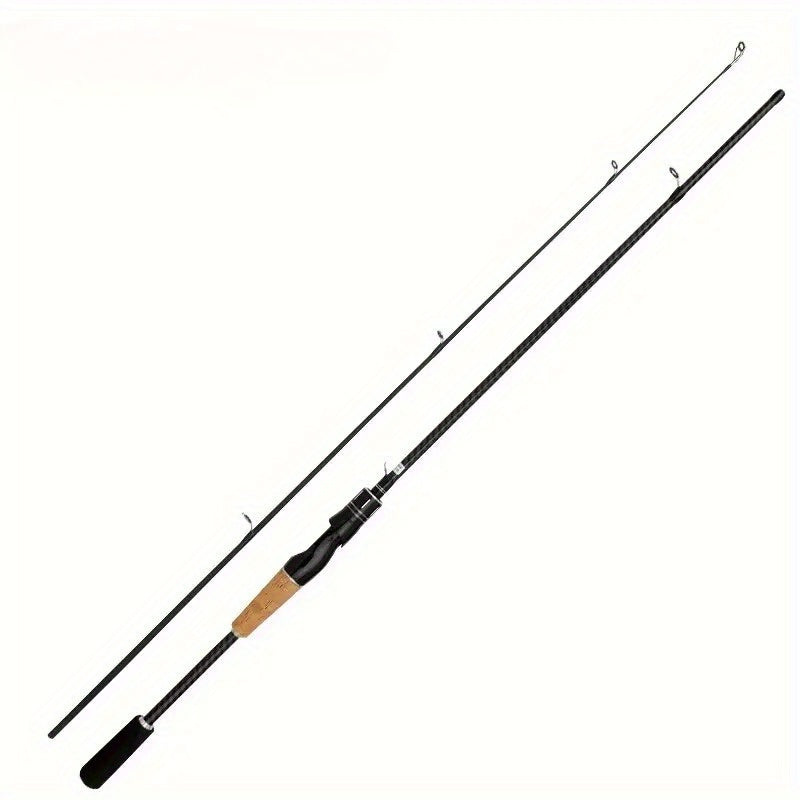 70.9" Wood Handle Carbon Lure Rod | M-Power | 2-Piece | All-Waters