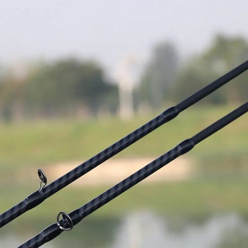 70.9" Wood Handle Carbon Lure Rod | M-Power | 2-Piece | All-Waters